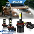 thumbnail image 1 of For Nissan Frontier 2005-2019 LED Headlight 9007 HB5 High/Low Beams + 2X H11 Fog Lights Bulbs, 1 of 9