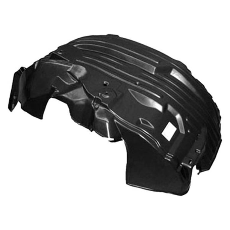 Front Fender Liner Set (Driver & Passenger) For 2005-2021 Nissan Frontier 4.0L – Black Plastic Splash Guards