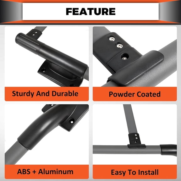 For Nissan Frontier 2005-2022 Top Roof Rack Rail Luggage Carrier Cargo Aluminum