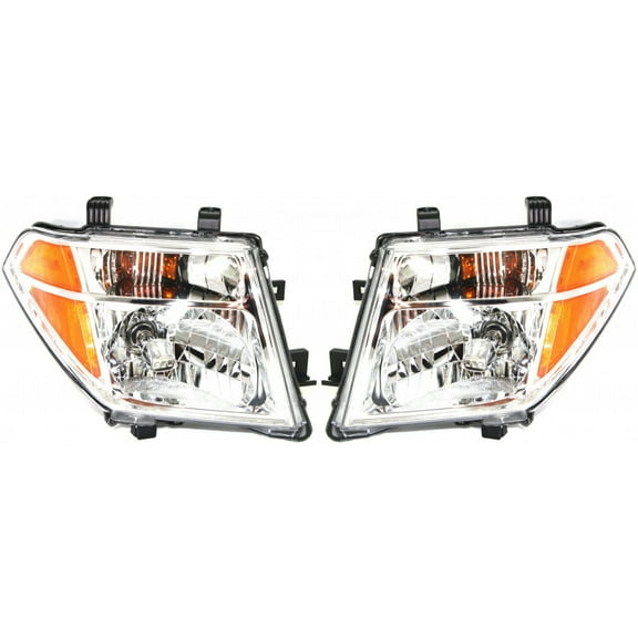 For Nissan Frontier Headlight Assembly 2005-2008 Driver and Passenger Side DOT NI2502157N