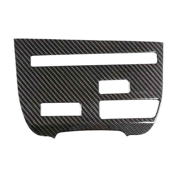 For Nissan GTR R35 2008-2016 Dry Carbon Fiber Car Center Console CD Panel Frame Cover Trim Interior Accessories