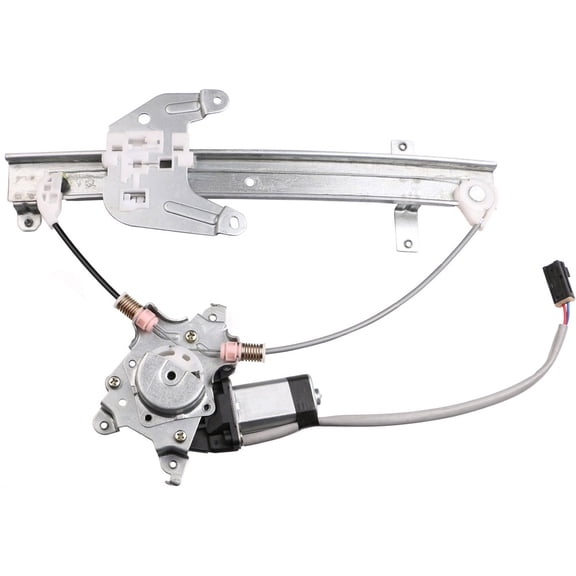 For Nissan Maxima 2000 2001 2002 2003 Rear Right Passenger Side Window Regulator w/ Motor - BuyAutoParts