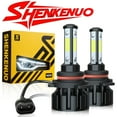 thumbnail image 1 of For Nissan Maxima 2004 2005 2006 2007 LED Headlight Bulbs 9012 High and Low Beam 2pcs, 1 of 13
