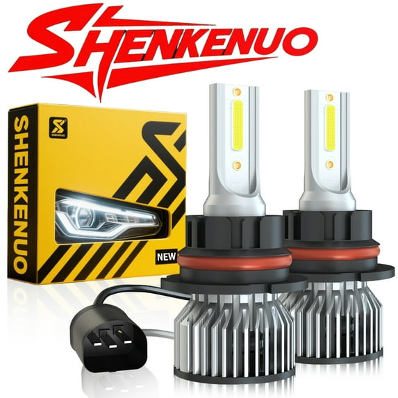 For Nissan Murano 2003 2004 2005 2006 2007 2008 LED Headlight Bulbs 9007 HB5 High and Low Beam 2pcs