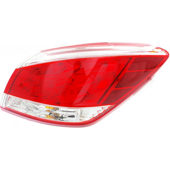 For Nissan Murano 2012 2013 2014 Tail Light Assembly Passenger Side | Outer | Clear & Red Lens | Replacement For NI2801205 | 265501SX1B