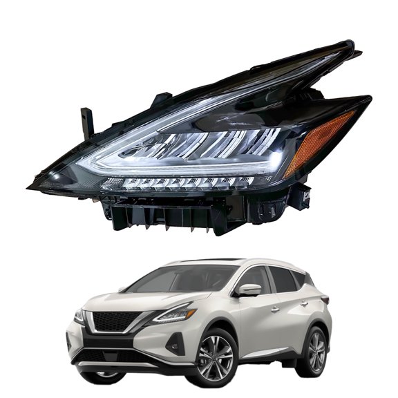 Left Driver Side LED Headlight Assembly for 2019-2021 Nissan Murano NI2502270 / 260609UF0D