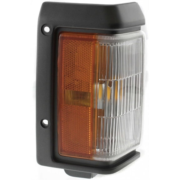 For Nissan Pathfinder 1988-1995/Pickup 1988-1989 Side Marker Light Assembly Passenger Side Black | NI2551105 | B6110-41G01