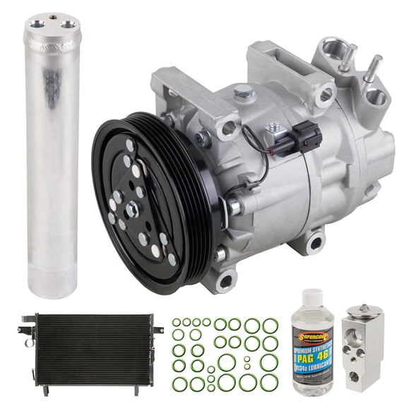 For Nissan Pathfinder 2004 A/C Kit w/ AC Compressor Condenser & Drier - BuyAutoParts