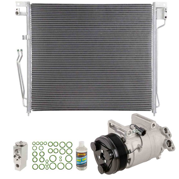 For Nissan Pathfinder 2008-2012 A/C Kit w/ AC Compressor Condenser & Drier - BuyAutoParts