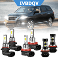 thumbnail image 1 of For Nissan Pathfinder 2013-2016 LED Headlights Combo 9005 High Beam+H11 Low Beam+H11 Fog Light Kit 6Pcs Bright White, 1 of 14