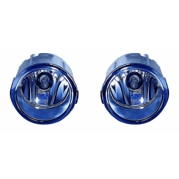 For Nissan Quest Fog Light Assembly 2011 2012 Driver and Passenger Side Pair w/ Bulbs DOT Certified For NI2590103