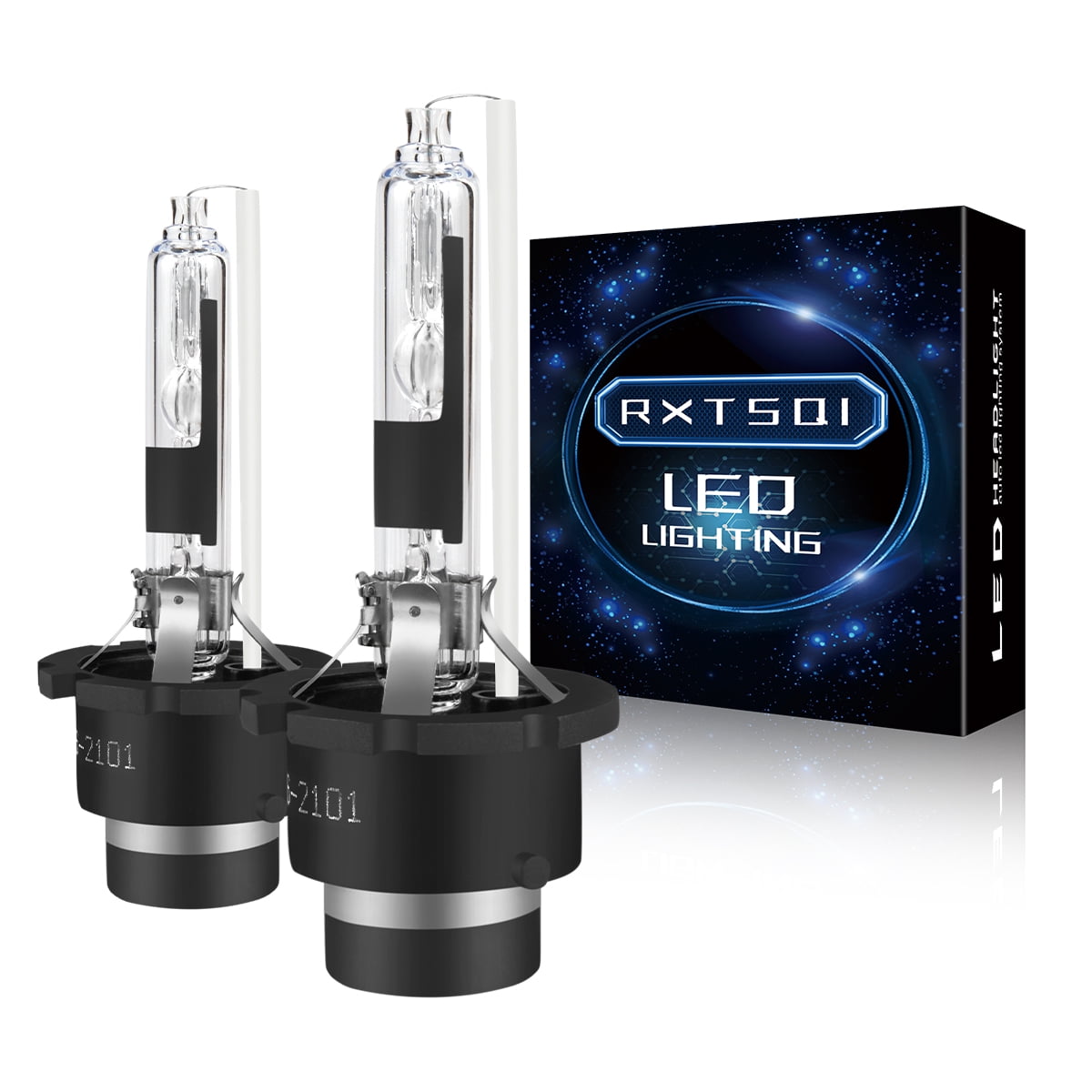 For Nissan Rogue 2008-2013 - 2X D2R HID Xenon White Headlight Bulbs Low Beam