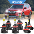 thumbnail image 1 of For Nissan Rogue 2008-2013 LED Headlight Bulbs 9005 High+H11Low Beam+H11 Fog Light Combo Kit 6Pcs, 1 of 13