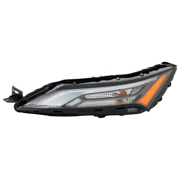 For Nissan Rogue 2021 2022 2023 Headlight Assembly Driver Side | Upper | LED | Clear Lens | S/SL/SV Model | Replacement For NI2562103 | 26125-6RR0D