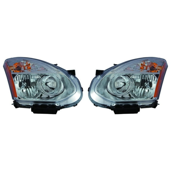 For Nissan Rogue Headlight Assembly 2013 Pair Driver and Passenger Side DOT Certified For NI2502217