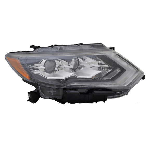 For Nissan Rogue Hybrid Headlight Assembly 2019 Passenger Side LED CAPA For NI2503272 | 26010-6FL7A