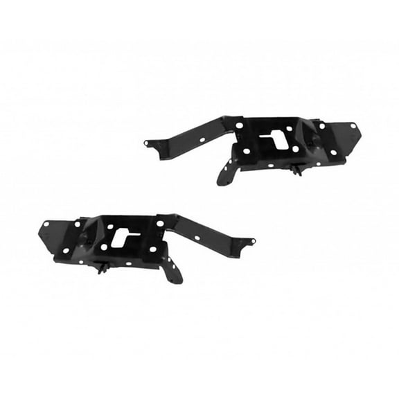 For Nissan Rogue Select 2014 2015 Radiator Support Driver and Passenger Side | Pair | Side Panel | NI1225182, NI1225183 | 62521JM00A, 62520JM00A