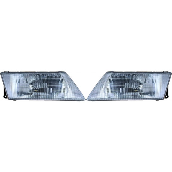 For Nissan Sentra 1995-1999 / 200-SX 1995-1997 Headlight Assembly Pair Driver and Passenger Side For NI2502117