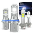 thumbnail image 1 of For Nissan Sentra 1995-1999 4x 9004 H3 6000K LED Headlight Fog Light Bulbs Kit Plug-N-Play High Power Lamps, 1 of 15