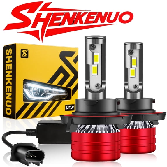 For Nissan Sentra 2004-2009 2010 2011 2012 LED Headlight Bulbs H13 9008 High and Low Beam 2pcs