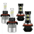 thumbnail image 1 of For Nissan Sentra 2004-2012 4x LED Headlight Fog Light Bulbs Conversion Kit, 1 of 13