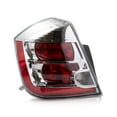 thumbnail image 1 of For Nissan Sentra 2007 2008 2009 Tail Light Assembly Driver Side | Red and Clear Lens | Chrome Housing | Replacement For NI2818114 | 26555ET00B, 1 of 8