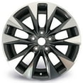 thumbnail image 1 of For Nissan Sentra OEM Design Wheel 17" 17x6.5 2016-2019 Machined Grey Singe Replacement Rim, 1 of 5
