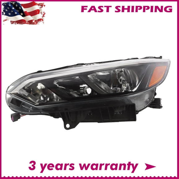 For Nissan Sentra S/SV 2024-2025 Left Driver Side Halogen Headlight Headlamp