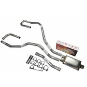 For Nissan Titan 04-06 Dual Exhaust 2.5" Cherry Bomb Salute Side Ex