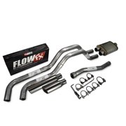 For Nissan Titan 04-06 Dual Exhaust 2.5" Side Exit Flowmaster Flow FX Rolled Tip