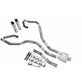 thumbnail image 1 of For Nissan Titan 04-06 Dual Exhaust 2.5 inch 1 Chamber Slash Cut Tip Corner Ex, 1 of 4