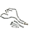thumbnail image 1 of For Nissan Titan 04-06 Dual Exhaust 2.5 inch Y Pipe Rolled Edge Tip Side Ex, 1 of 6