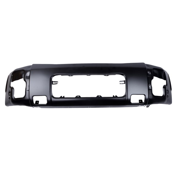 For Nissan Titan 2004-2015 Front Bumper Assembly Split Steel Black Compatible