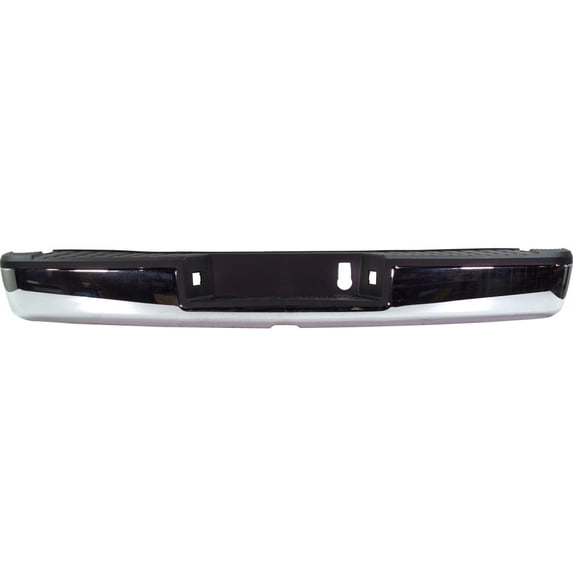 For Nissan Titan 2017 2018 Bumper Assembly | Rear | w/ Towing Package | Face Bar/Step Pad | Chrome| NI1103133| 185030EZ20A-PFM|