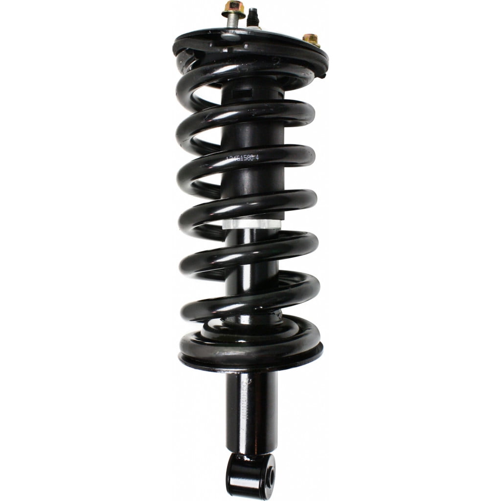 For Nissan Titan Strut Assembly 2004-2015 R=L Single Piece | Front | Black | w/ Coil Spring | Twin-tube | Loaded Strut | 561107S326 |  E61109FE4B