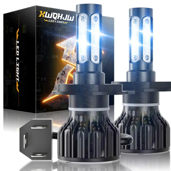 For Nissan Versa 2007 2008 2009-2019 H4 9003 LED Headlight Bulbs Plug & Play