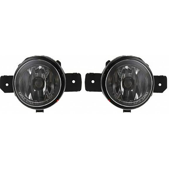 For Nissan Versa Note Fog Light 2014 2015 2016 Pair Driver and Passenger Side w/ Bulbs CAPA Certified Replaces NI2592122