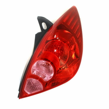 For Nissan Versa Tail Light Assembly 2007 08 09 10 11 2012 Passenger Side Hatchback For NI2801181 | 26550-EM30A