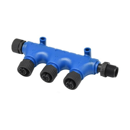 For Nmea 2000 Marine Connector M125P 37 Way T Splitter With Threaded Lock And Waterproof Ip67 Rating For Marine Backbone Drop