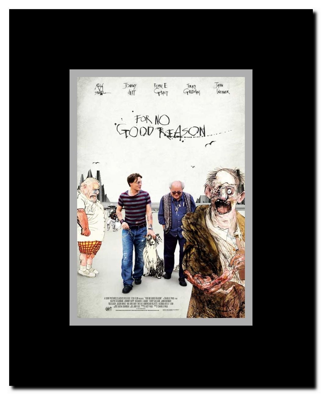 For No Good Reason Framed Movie Poster