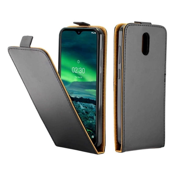 For Nokia 2.3 Business Style Vertical Flip TPU Leather Case with Card Slot