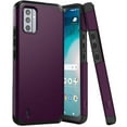 thumbnail image 1 of For Nokia C210 Shockproof Hybrid Cover Phone Case - MK Purple, 1 of 5