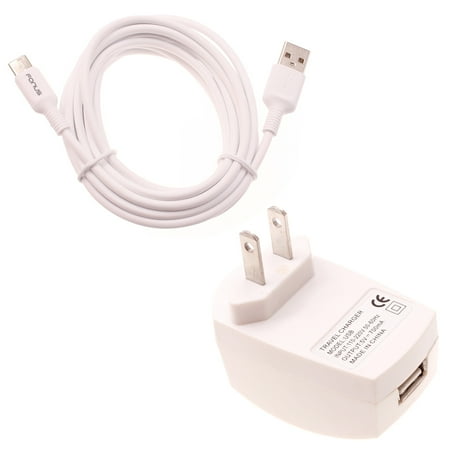 For Nokia C300/C110 - 6ft Long USB-C Cable Home Charger, Wall Power Adapter Type-C Charging Cord AC Plug for Nokia C300/C110 Phones