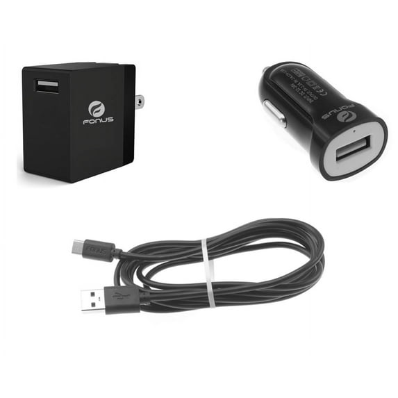 For Nokia C300/C110 - USB Cable Fast Home Car Charger, Type-C 6ft Long Travel Power Adapter for Nokia C300/C110 Phones