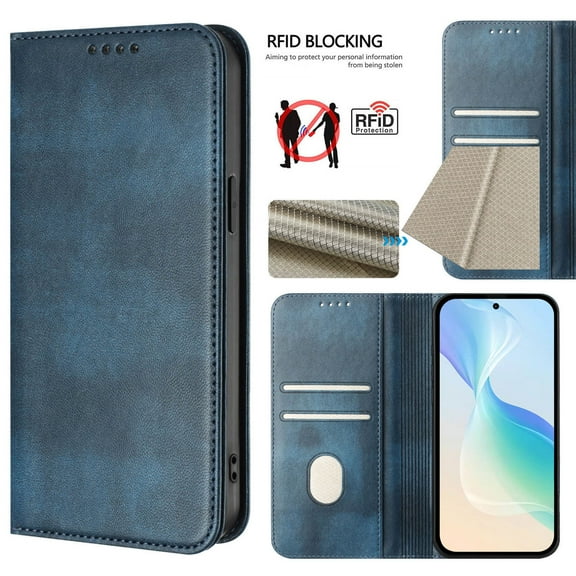 For Nokia G42-G310 G20 G10 G21 Case, Shockproof PU Leather Magnetic Stand Flip Wallet Case Cover with Card Holder Phone Case