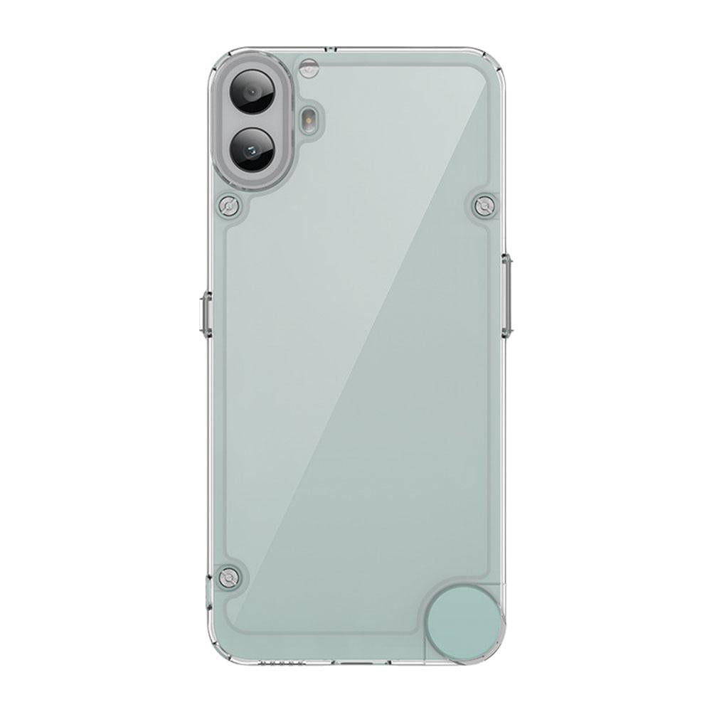 GIOPUEY Handyhülle Für Nothing CMF Phone 1 – TPU Slim, Rutschfest & Stoßfest Mit Litchi-Textur, Schwarz