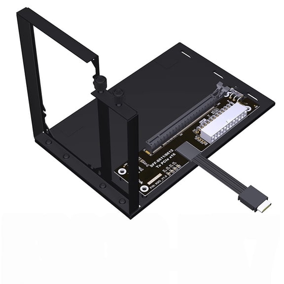For OCuLink to PCIe 5.0 x16 External Graphics Docking Station, 128Gbps, with ATX Power Bracket, M.2 SFF-8612 & SFF-8611