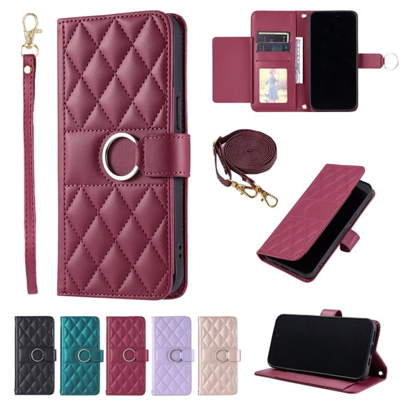 For OPPO A96 A76 A36 Phone Case Wallet Case with Card Holder Magnetic For OPPO A96 A76 A36 Leather Phone Cases