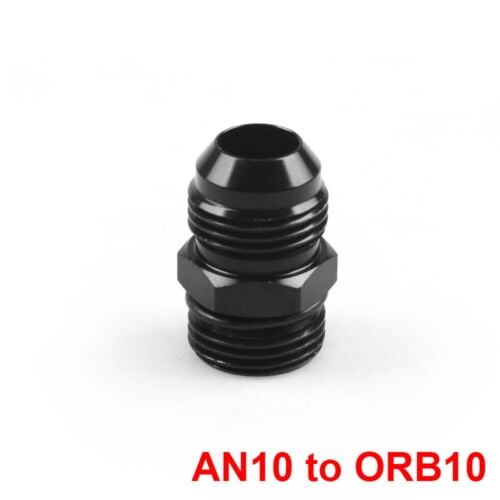 For ORB-10 O-Ring Boss AN10 10AN to AN10 10AN Male Adapter Fitting Aluminum