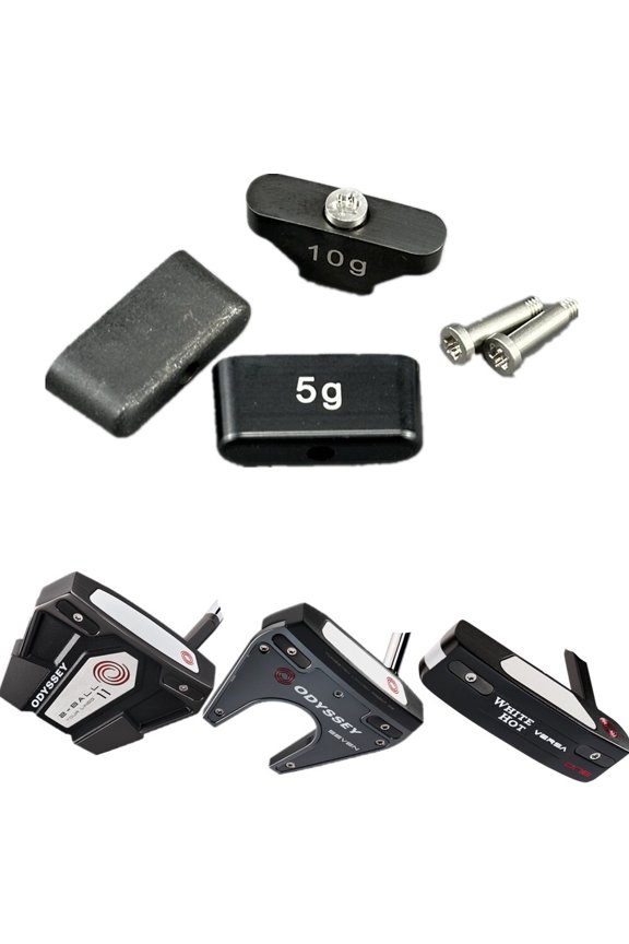 For Odyssey Tri-Hot 5k/White Hot Versa/Eleven Putter Golf Club Head Weight 2pcs